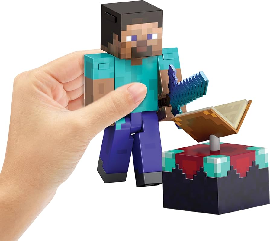マインクラフト　マテル　 映画 スティーブ　フィギュア ダイヤモンド　デニス Minecraft Movie】 マインクラフト ムービー ダイヤモンド